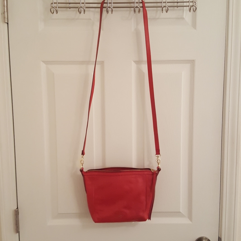 Red Fossil crossbody